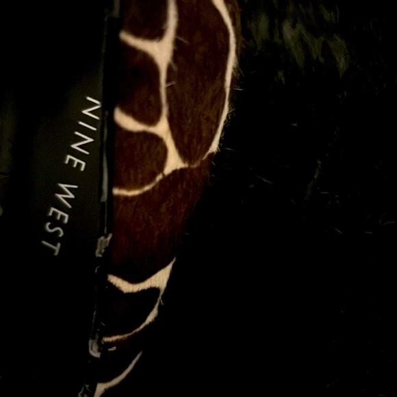 Preowned nine W. open toe heels size 8.5 US - Picture 2 of 8